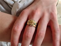Vicenza - Piazzetta Palladio 2 - Ring Soprana Woman in Yellow Gold Diamante 0.08 Ct ANOG EOLO FASCIA - ANOG EOLO FASCIA